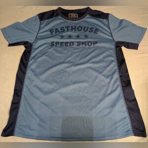 Fasthouse Men's Blue and Black Jersey